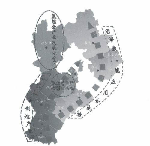 河北氫能“十四五”規(guī)劃：以雄安為核心，張家口為龍頭；100座站、1萬輛車、500億產(chǎn)值，擴(kuò)大氫能在交通運(yùn)輸、天然氣管道等領(lǐng)域的應(yīng)用.jpg