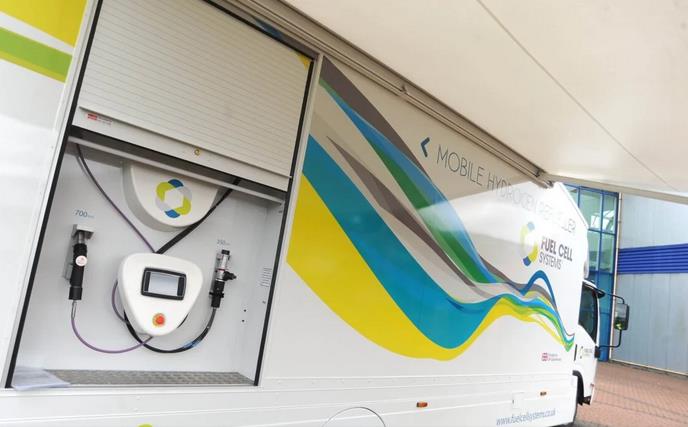 HyTruck移動氫加油車成功為寶馬iX5氫車提供氫氣.jpg