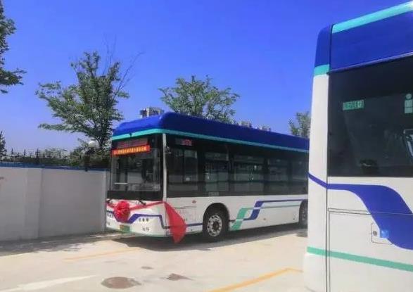 濟南公交第一加氫站啟用，氫燃料車將運行更多公交線路
