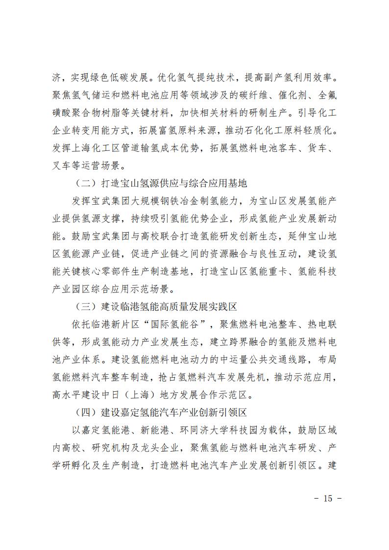 《上海市氫能產(chǎn)業(yè)發(fā)展中長(zhǎng)期規(guī)劃 （2022-2035年）》印發(fā)！2025年規(guī)模突破1000億元_14