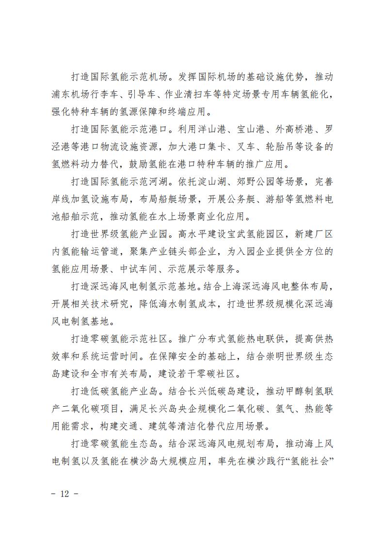 《上海市氫能產(chǎn)業(yè)發(fā)展中長(zhǎng)期規(guī)劃 （2022-2035年）》印發(fā)！2025年規(guī)模突破1000億元_11