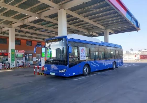 日加氫500kg，洛陽首座氫電綜合加能站氫能業(yè)務(wù)成功投營.jpg